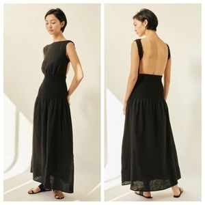 SIR the label Black Maxi Dress